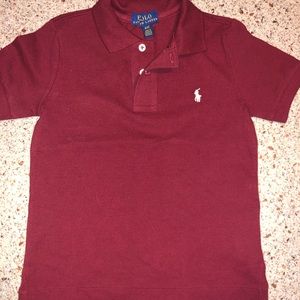 Maroon Ralph Lauren Polo- 4T